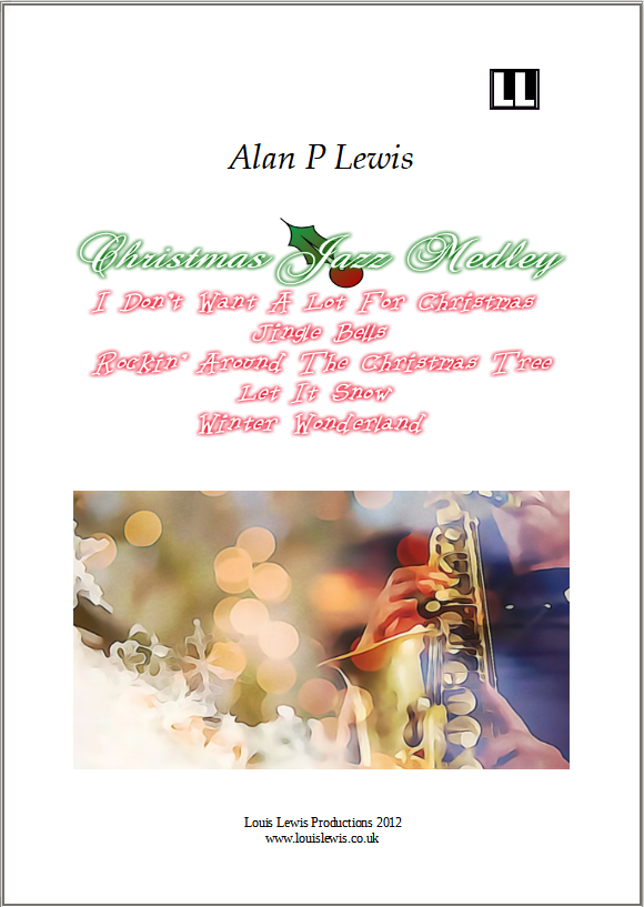 Christmas Jazz Medley Title Page
