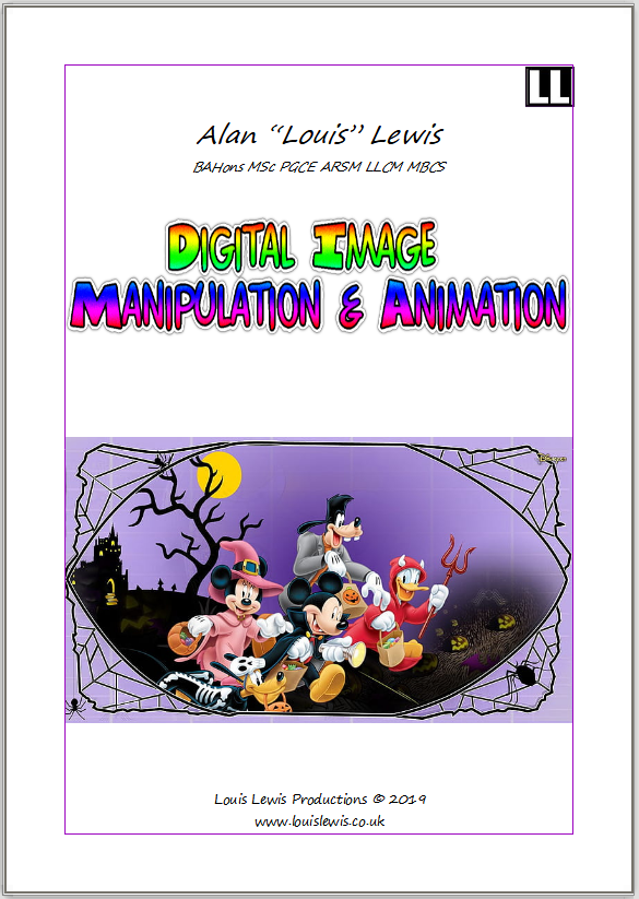 Digital Image Manipulation & Animation Title Page