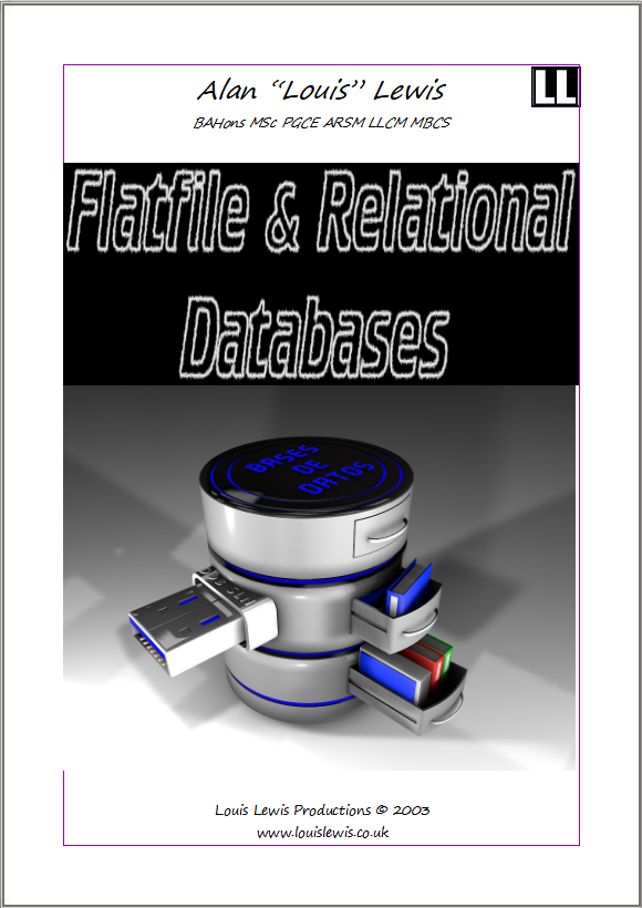 Flatfile And Relational Databses Title Page