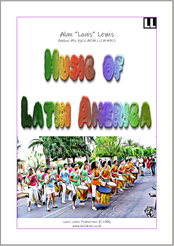 Music Of Latin America Title Page