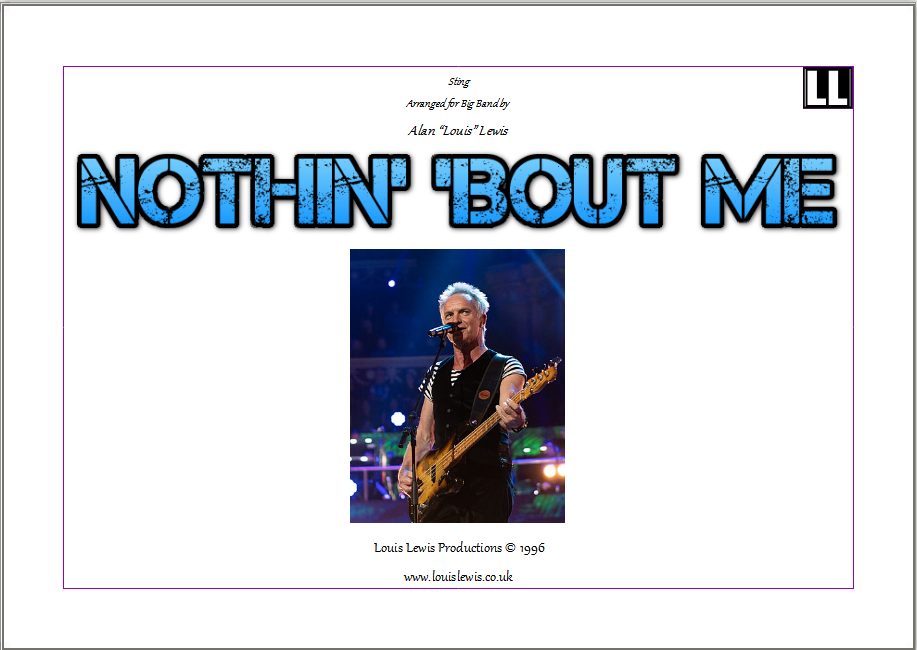 Nothin Bout Me Title Page