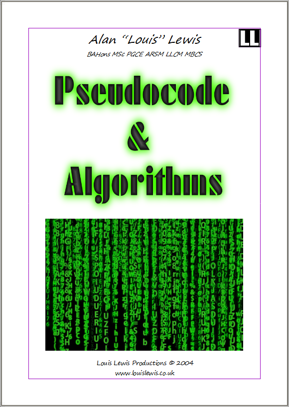 Pseudocode & Algorithms Title Page
