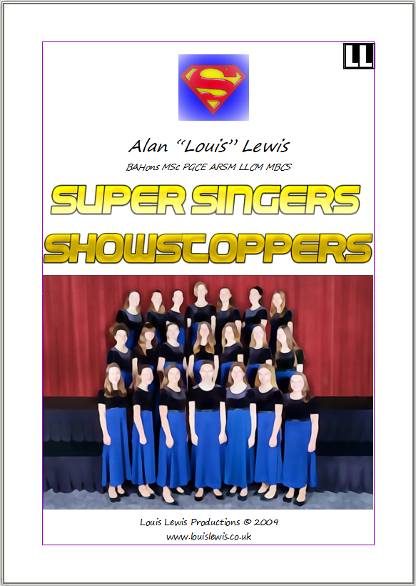 SuperSingers Showstoppers Title Page