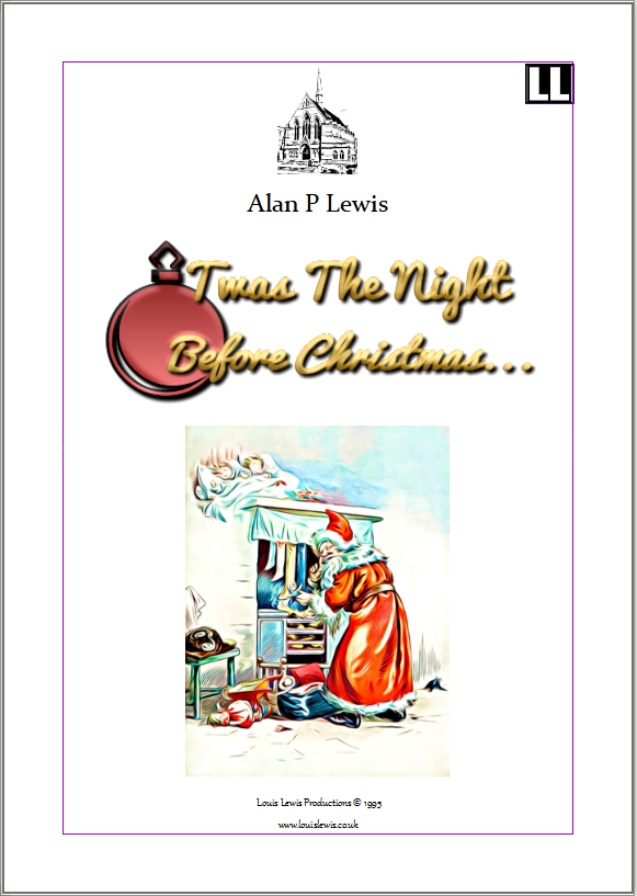 Twas The Night Before Christmas Title Page