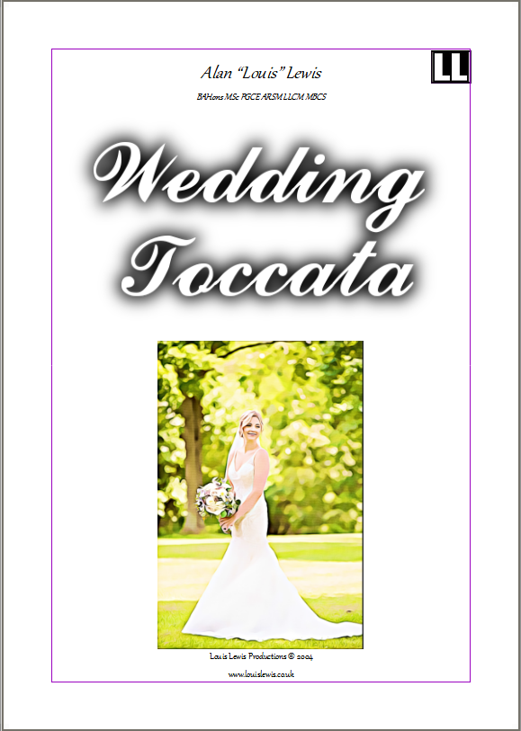 Wedding Toccata Title Page