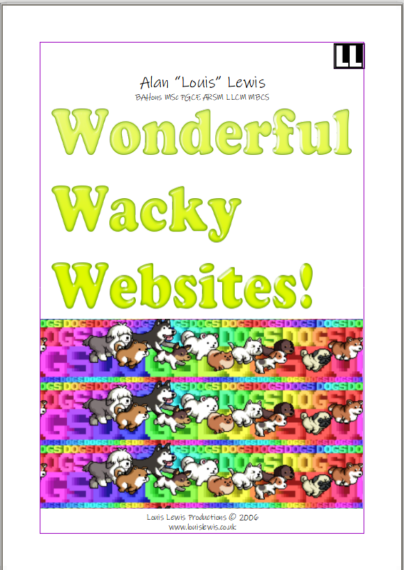 Wonderful Wacky Websites Title Page